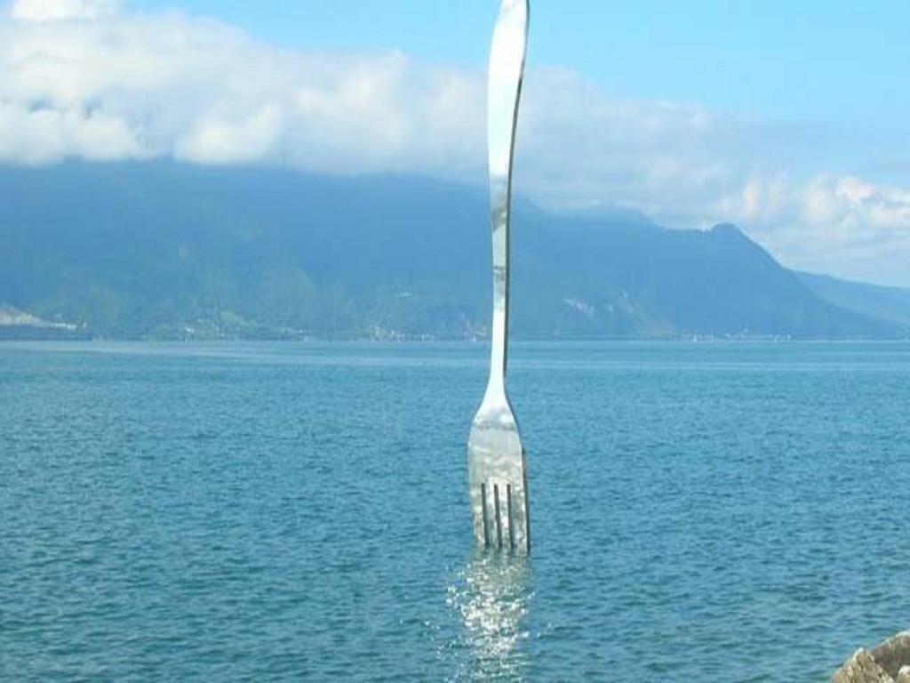 Les Negociants Hotel Vevey Exterior foto