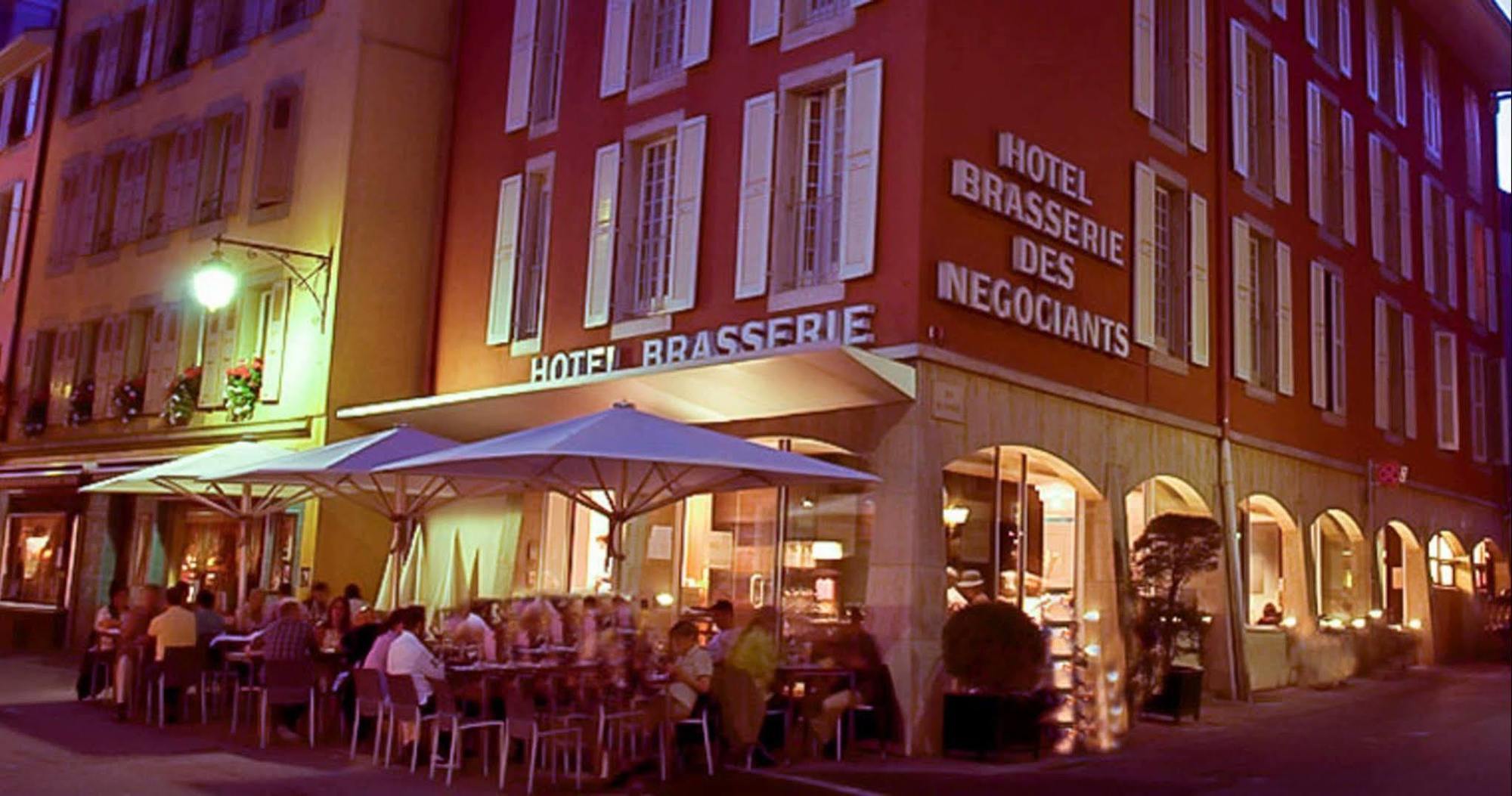 Les Negociants Hotel Vevey Exterior foto